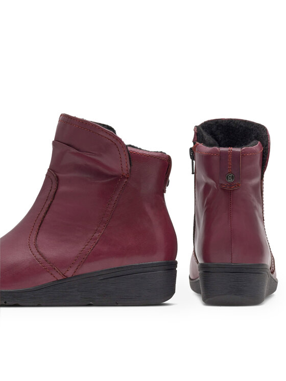 Go Soft Go Soft Stiefeletten WI16-JANE ZULA-02 Dunkelrot