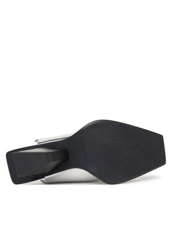 United Nude United Nude Pantoletten Rockit Mule III 1104214116 Silberfarben