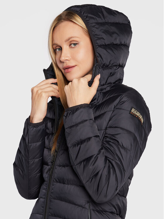 Napapijri Napapijri Μπουφάν μεταβατικό Aerons NP0A4GKP Μαύρο Slim Fit