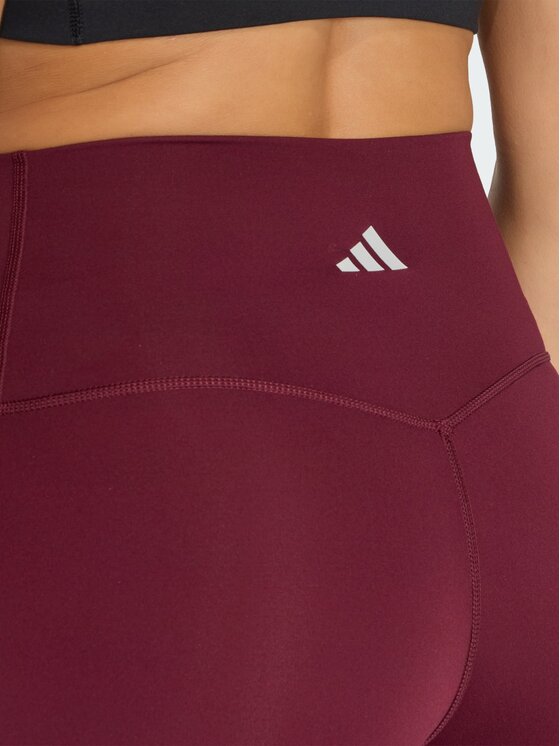 adidas adidas Szorty sportowe 158407 Bordowy Fitted Fit