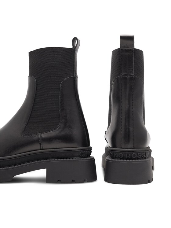 GINO ROSSI Gino Rossi Polokozačky 222FW104 Černá