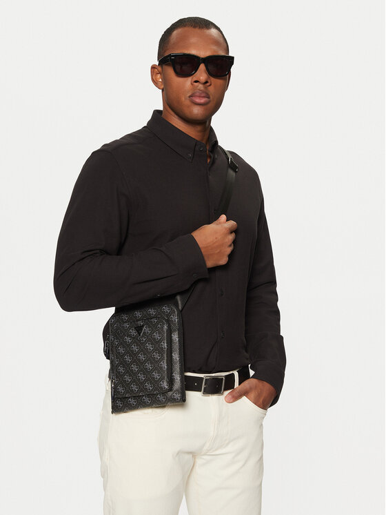 Guess Guess Τσαντάκι HMSILO P5109 Μαύρο