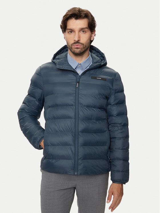 Calvin Klein Calvin Klein Žieminė striukė K10K113908 Mėlyna Regular Fit