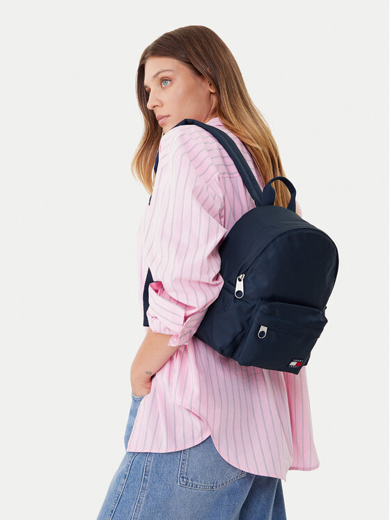 Tommy Jeans Tommy Jeans Σακίδιο Tjw Ess Daily Backpack AW0AW17892 Σκούρο μπλε
