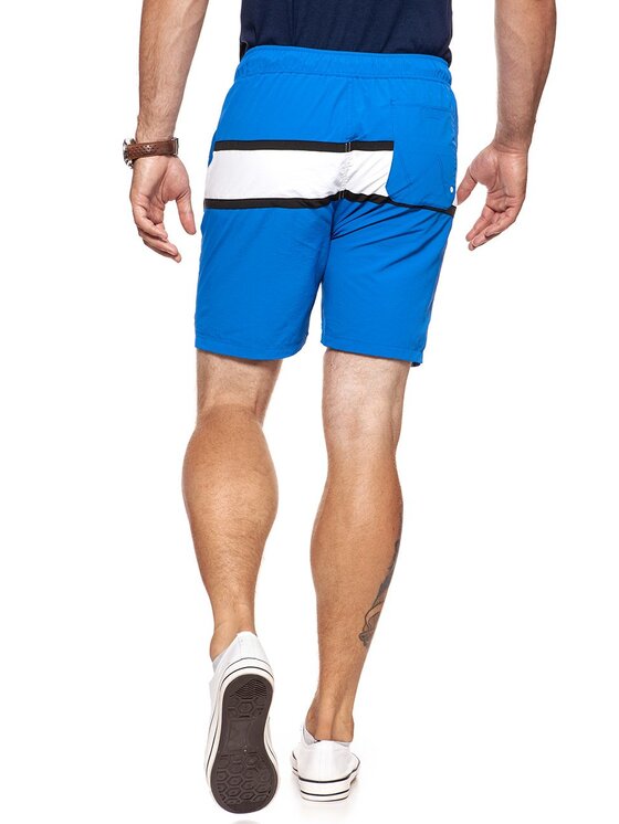 Wrangler Wrangler Pantaloncini di tessuto SWIMSHORT Blu Regular Fit