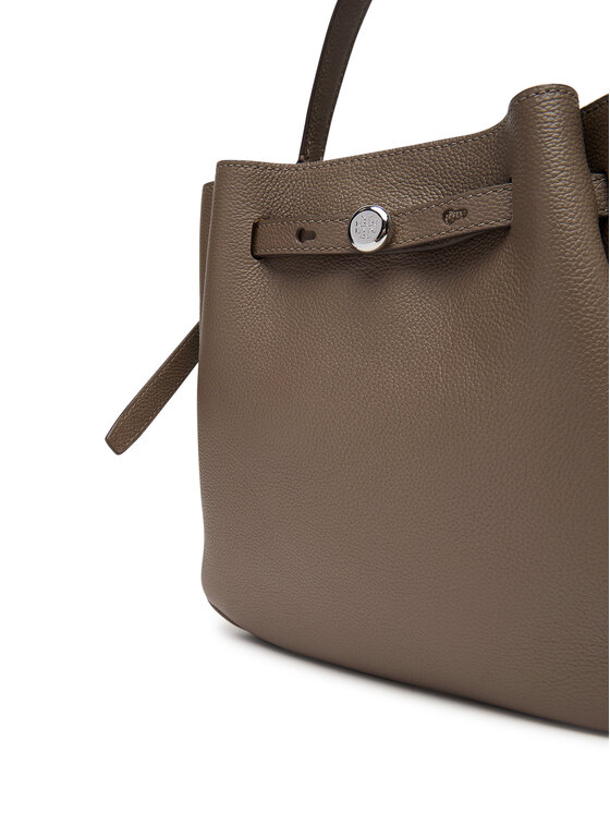 Tory Burch Tory Burch Ročna torba Romy Bucket Bag 166982 Rjava
