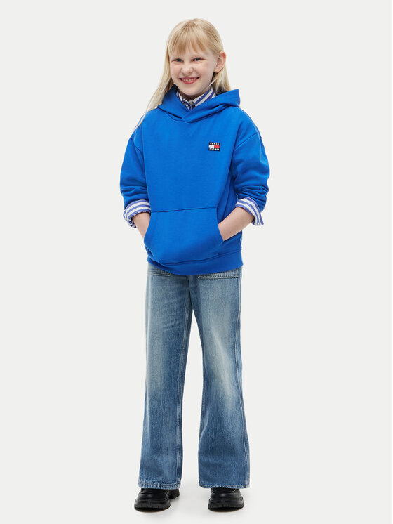 Tommy Hilfiger Tommy Hilfiger Bluza Flag Heritage KS0KS00772 Niebieski Regular Fit