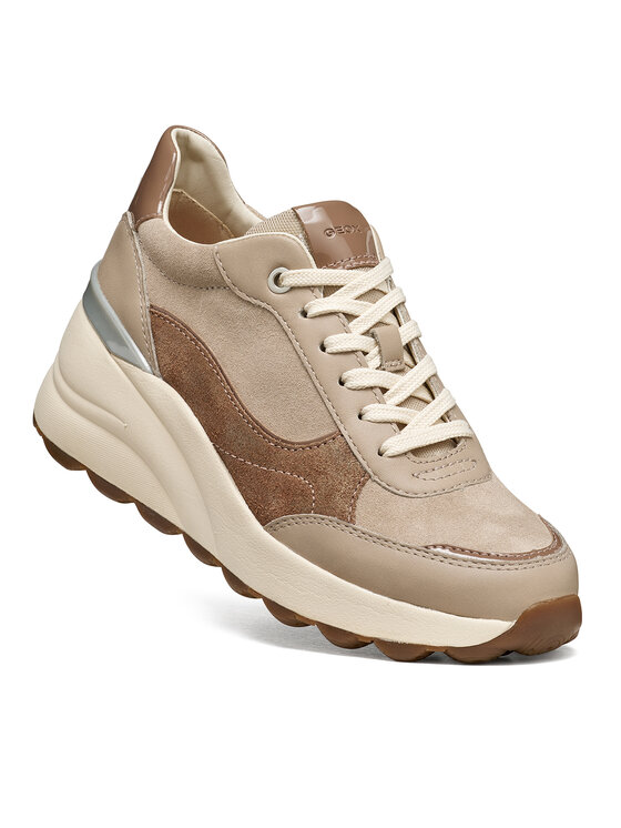 Geox Geox Αθλητικά D Spherica Ec13 D65WAB 2285 C5288 Μπεζ