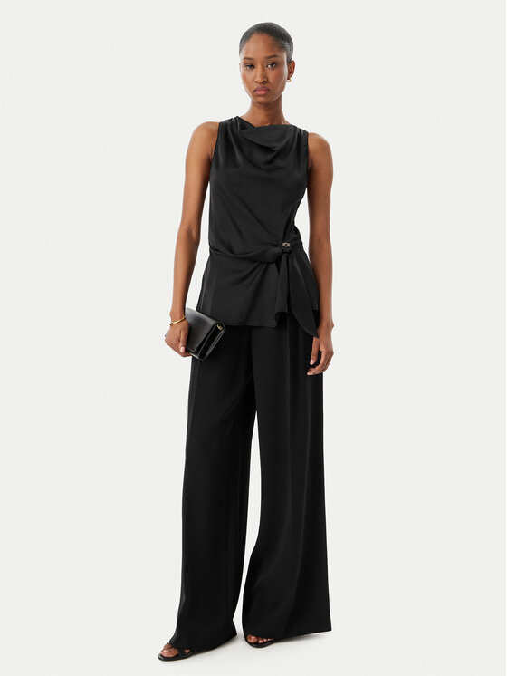 Rinascimento Rinascimento Μπλουζάκι CFC0019901002 Μαύρο Regular Fit