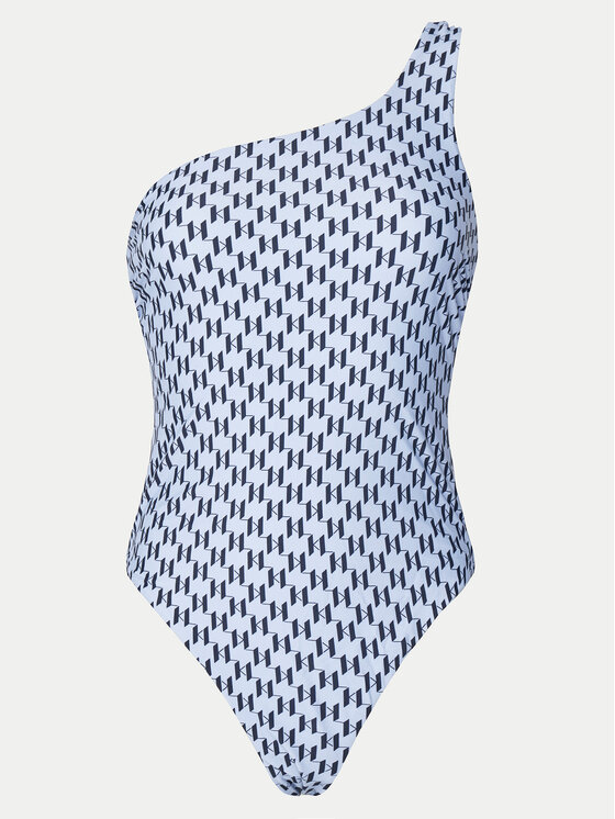 KARL LAGERFELD KARL LAGERFELD Costum de baie A1W46043 Albastru celest