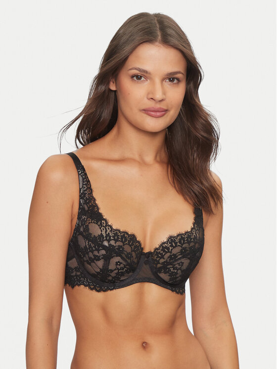 Hunkemöller Grudnjak Sa žicom Daisy 205440 Crna