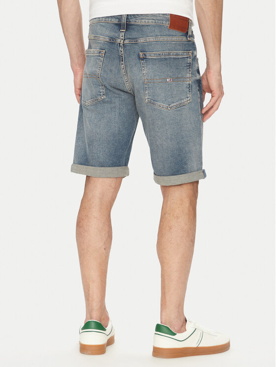 Tommy Jeans Tommy Jeans Džínsové šortky DM0DM20948 Modrá Regular Fit