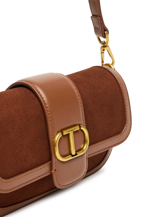 TWINSET TWINSET Handtasche Tracollla 252TD8371 Braun