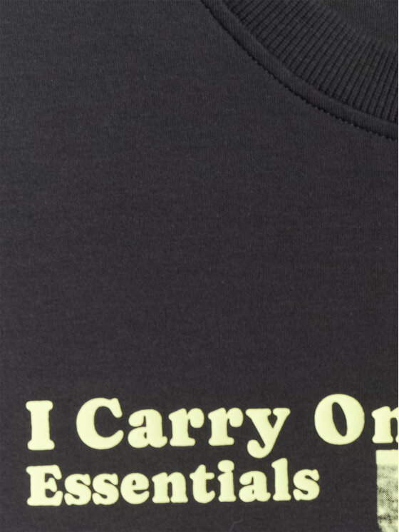 4F 4F T-Shirt CAMP Czarny Loose Fit