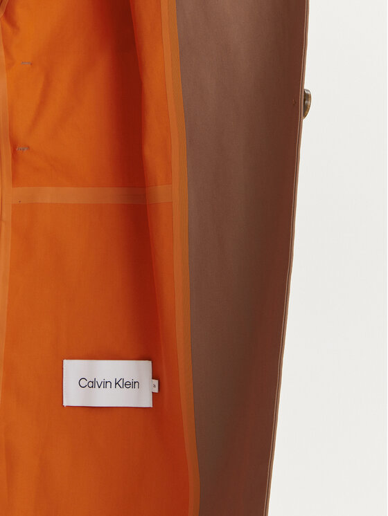 Calvin Klein Calvin Klein Trencz K20K206318 Beżowy Relaxed Fit