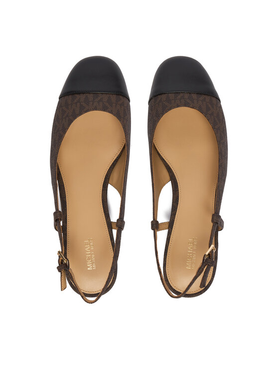 MICHAEL Michael Kors MICHAEL Michael Kors Балетки Perla Flex Sling Fat 40T5PLFS1B Коричневий
