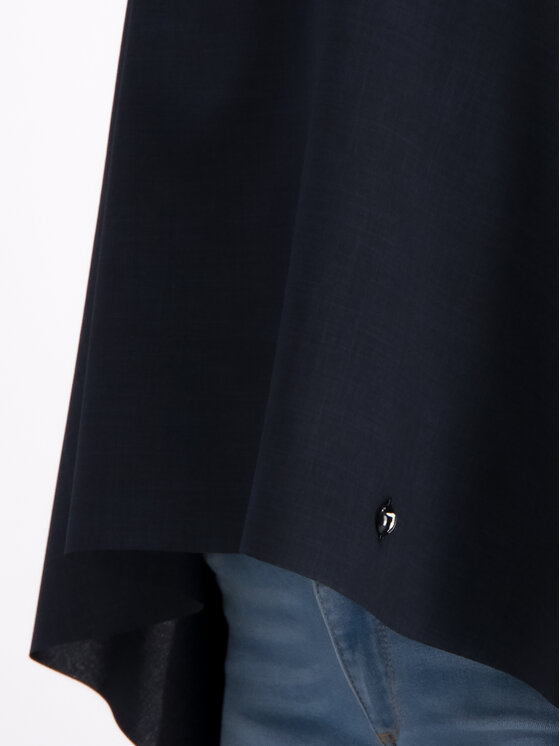 Trussardi Trussardi Блуза Poly Yarn Dyed 56C00198 Черен Regular Fit