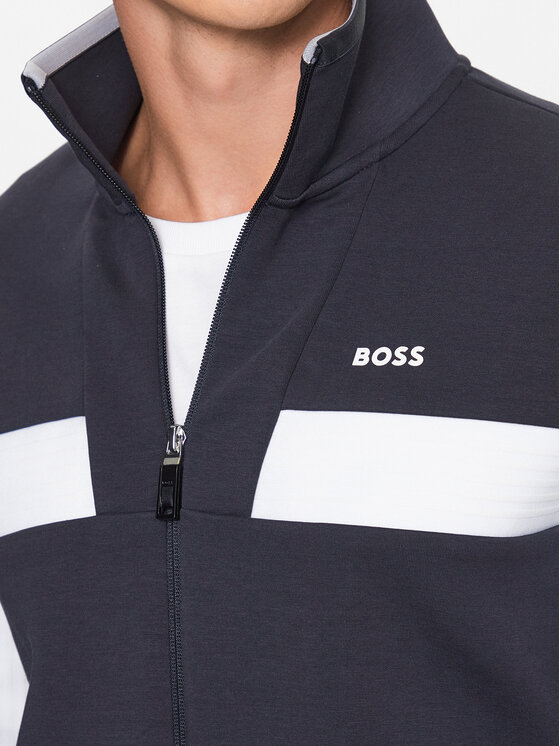BOSS Boss Світшот 50493470 Cиній Regular Fit