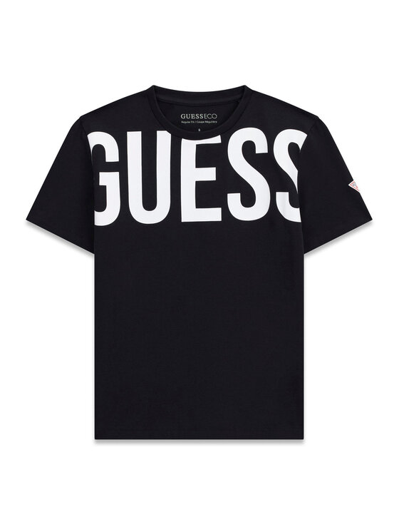 Guess Guess T-Shirt L6GI26 J1314 Schwarz Regular Fit