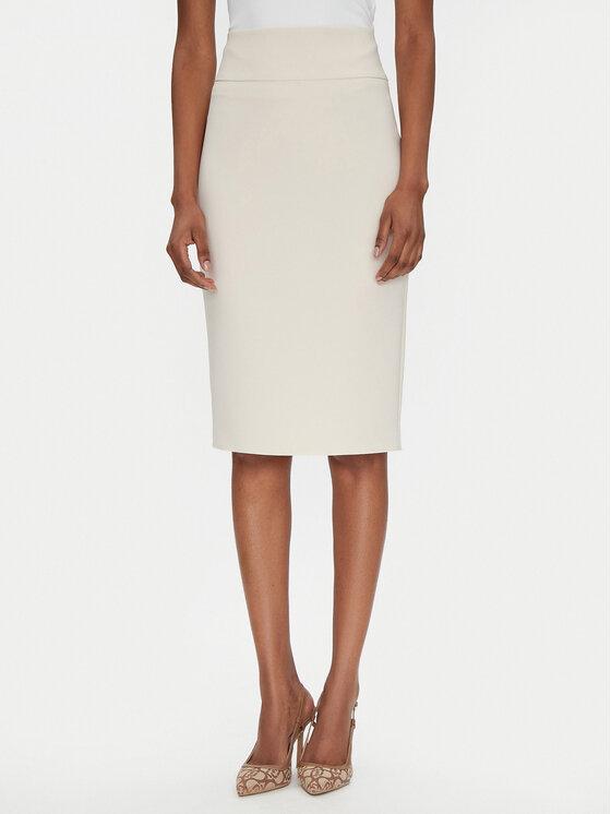 Rinascimento Rinascimento Gonna a matita CFC0122808003 Beige Regular Fit