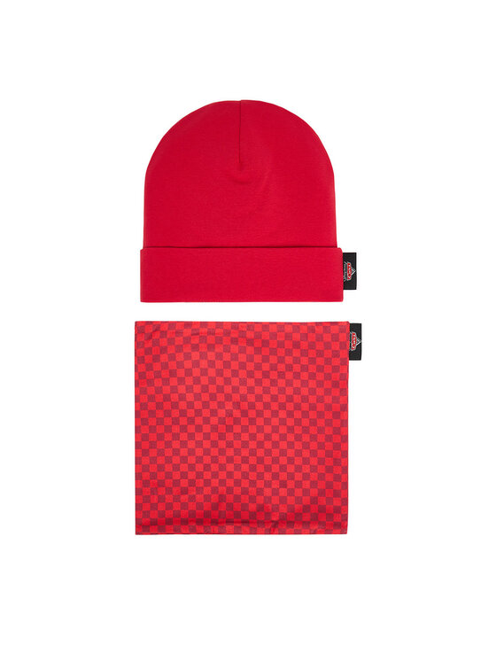 Cars Cars Completo cappello e scaldacollo CEO-ACCCS-AW25-304DPC Rosso