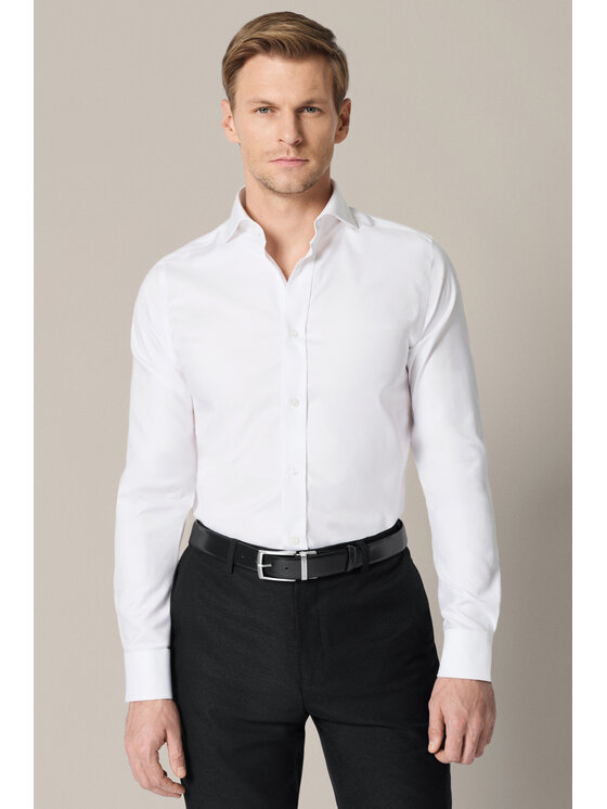 Lancerto Lancerto Koszula Italo Slim KO073126000001 Biały Slim Fit