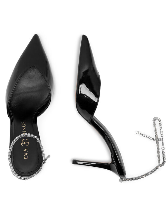 Eva Minge Eva Minge Sandale Florencia-323-101-2 Crna