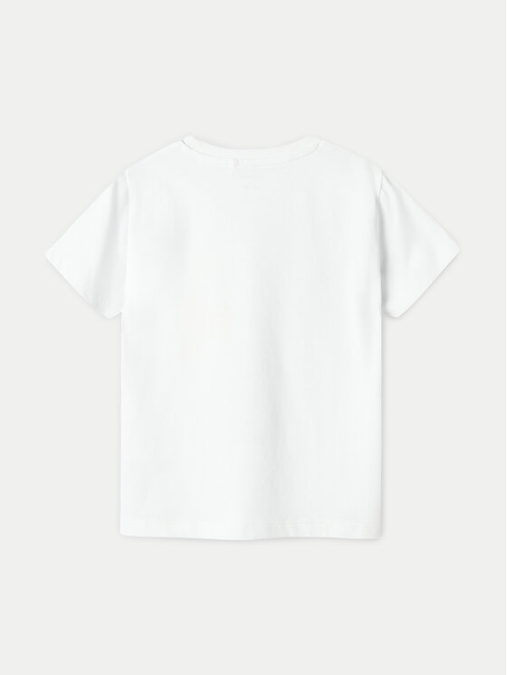 NAME IT NAME IT T-Shirt Flame Pokemon 13240895 Biały Standard Fit