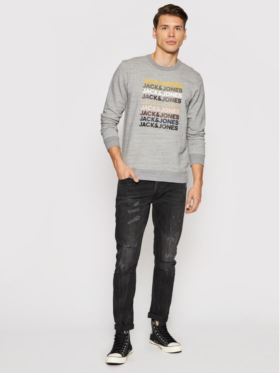 Felpa Blalandon 12191310 Grigio Regular Fit