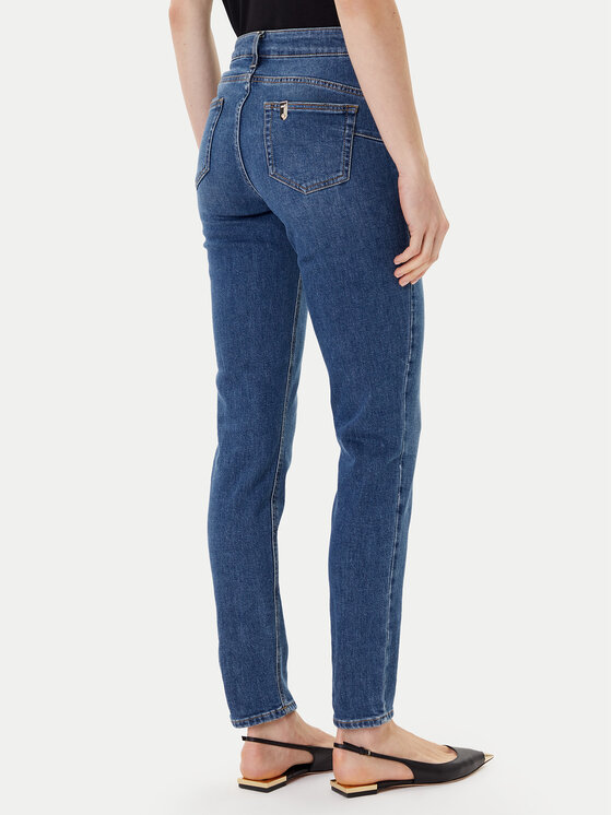 Liu Jo Liu Jo Jeans hlače UF5013 D0277 78920 Mornarsko modra Slim Fit