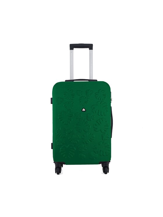 Valiză medie Semi Line T5622-4 Verde