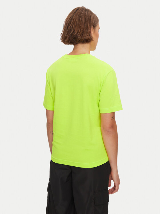 Lacoste T shirt TF7215 Jaune Loose Fit Modivo