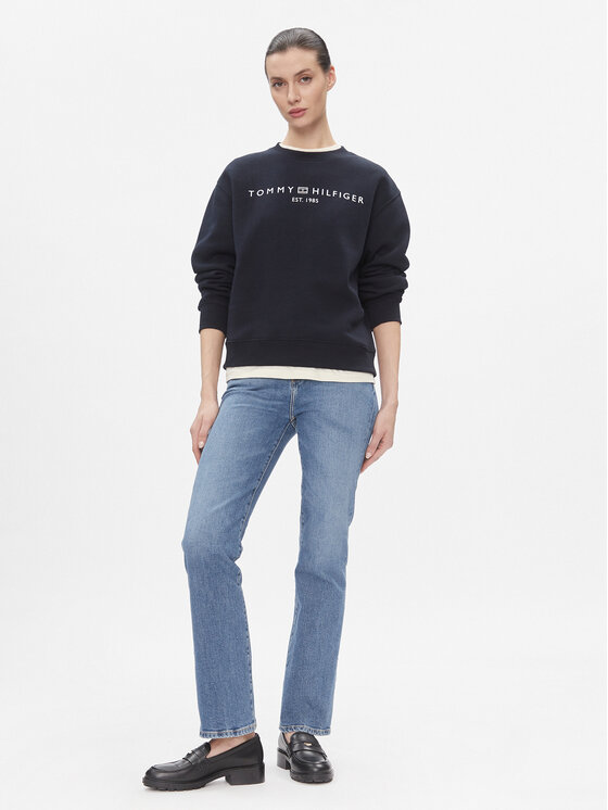 Tommy Hilfiger Tommy Hilfiger Дънки Bootcut Rw Mel WW0WW40619 Син Slim Fit