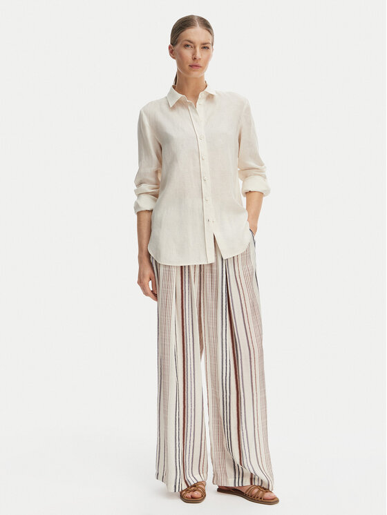 Weekend Max Mara Weekend Max Mara Πουκάμισο Werner 2615111072 Εκρού Regular Fit