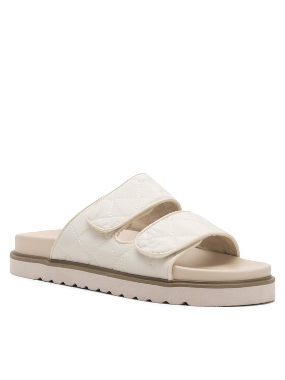 DeeZee DeeZee Pantoletten H86009-6A Écru