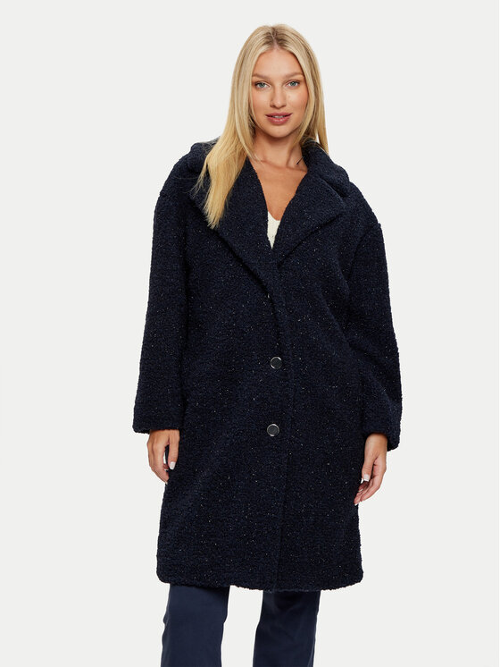 Guess Zimný kabát Berenice W4BL10 WGHS0 Tmavomodrá Regular Fit