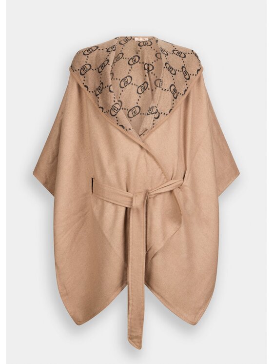 Liu Jo Liu Jo Poncho 2F5037T030000005 Beige Regular Fit