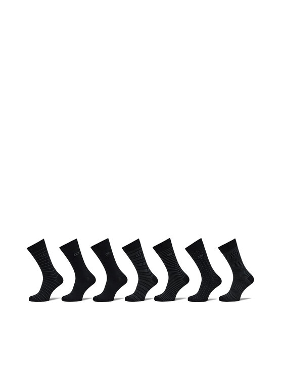 Chaussettes femme fantaisie en lot promo de 7 paires