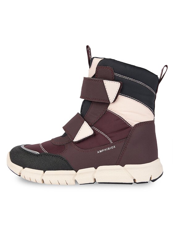 Geox Geox Śniegowce J Flexyper Girl B Ab J16APB 0FU50 C7357 S Bordowy