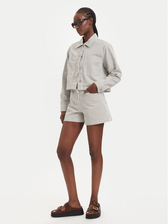 ONLY ONLY Pantaloni scurți de blugi Naomi 15363816 Bej Regular Fit