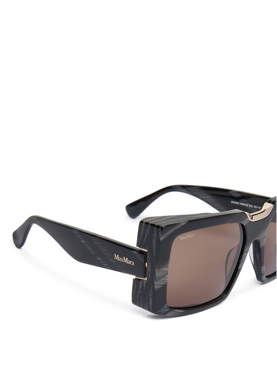 Max Mara Max Mara Okulary przeciwsłoneczne MM0124 63J Czarny