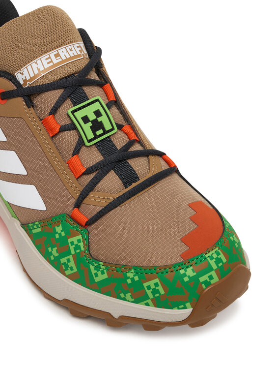 adidas adidas Trekingová obuv Minecraft Terrex Ax4R Hiking JR1289 Hnědá