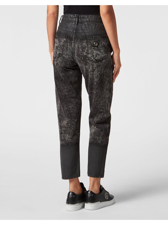 PHILIPP PLEIN PHILIPP PLEIN Jeans 15557 Nero Mom Fit