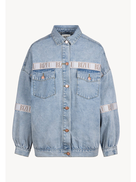 BIZUU BIZUU Jeansová bunda PASSA Modrá Standard Fit