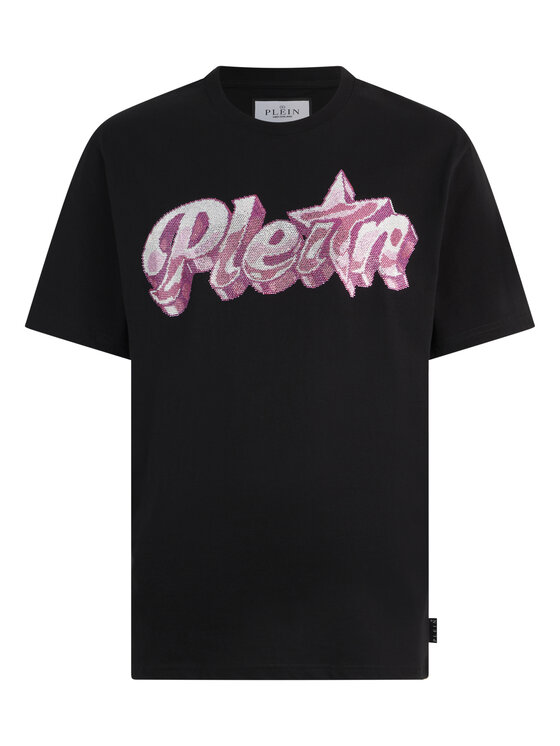 PHILIPP PLEIN PHILIPP PLEIN T-shirt 30615 Nero Regular Fit