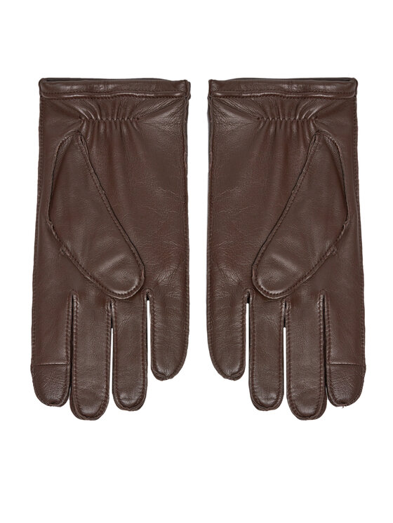 BOSS Boss Guanti da uomo Kranton 50526680 Marrone