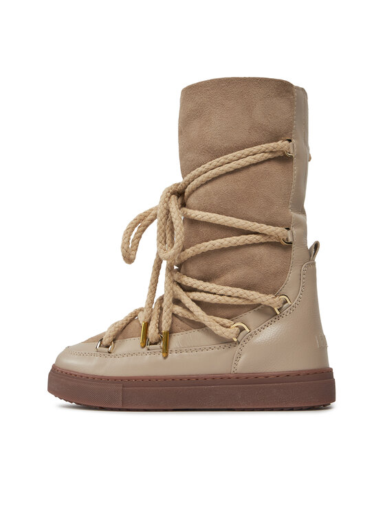 Inuikii Inuikii Μπότες Χιονιού Classic High Laced 75107-096 Μπεζ