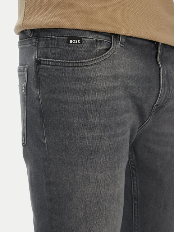 BOSS BOSS Jeans hlače H-Delaware 50520838 Siva Slim Fit