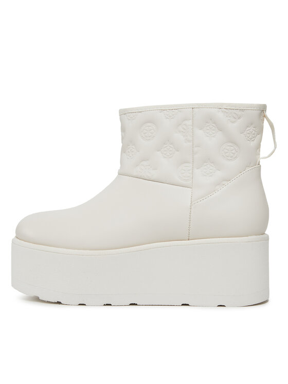 Guess Guess Botine FL8JIA ELE10 Alb
