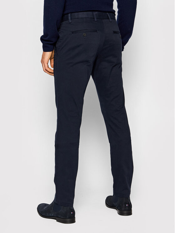 Tommy Hilfiger Tommy Hilfiger Pantaloni chino 1985 Bleecker MW0MW19887 Blu scuro Slim Fit